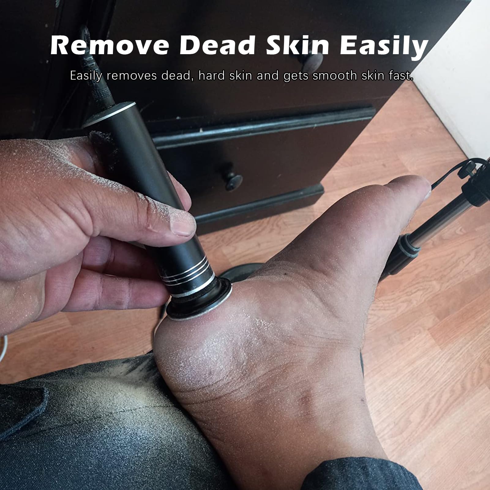 IÂ·BÂ·N G electric foot file with speed control dial