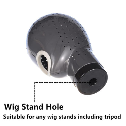 HOMEGOAL quick dry wig holder mannequin head for synthetic and natural hair