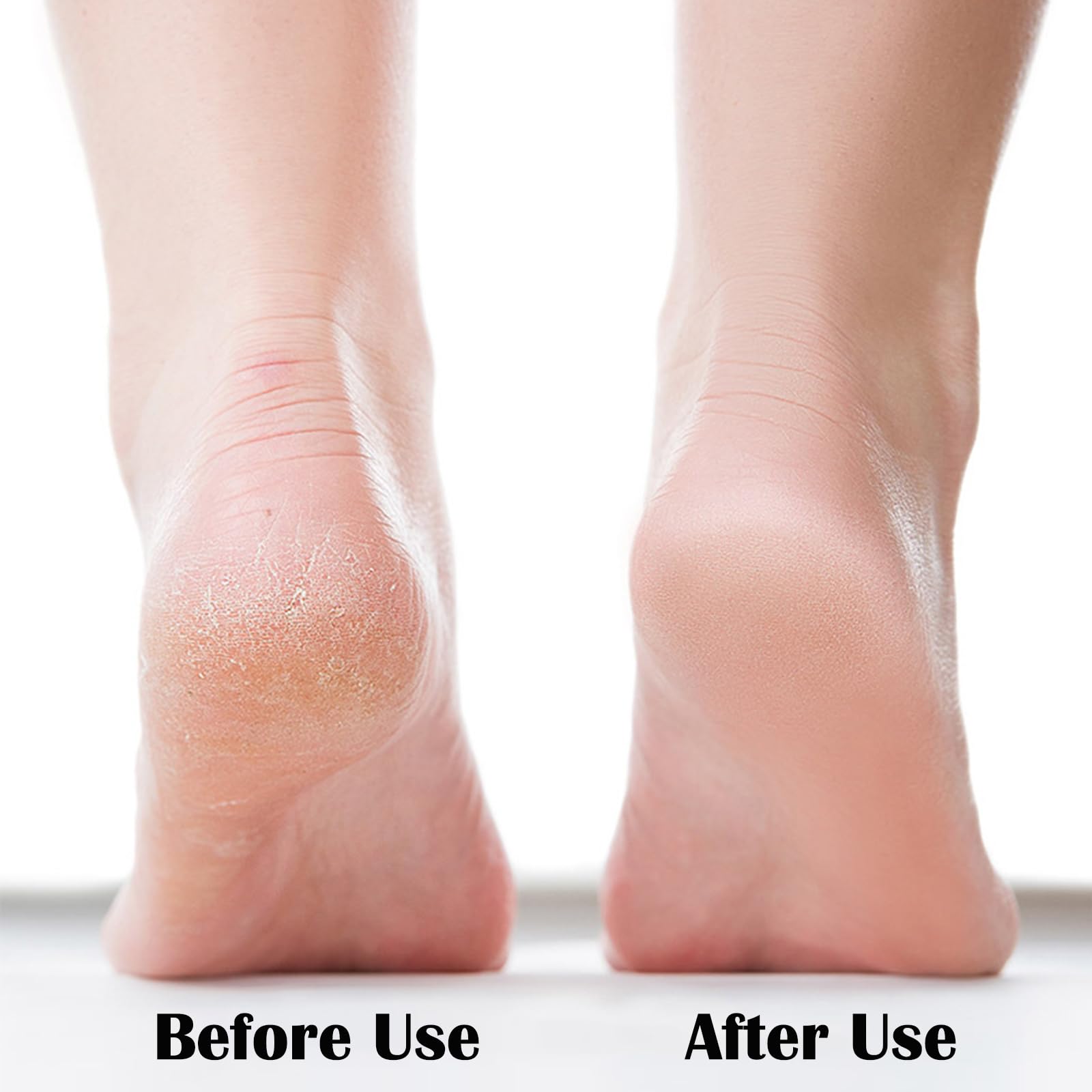 MR LION foot scrubber being used on a dry heel