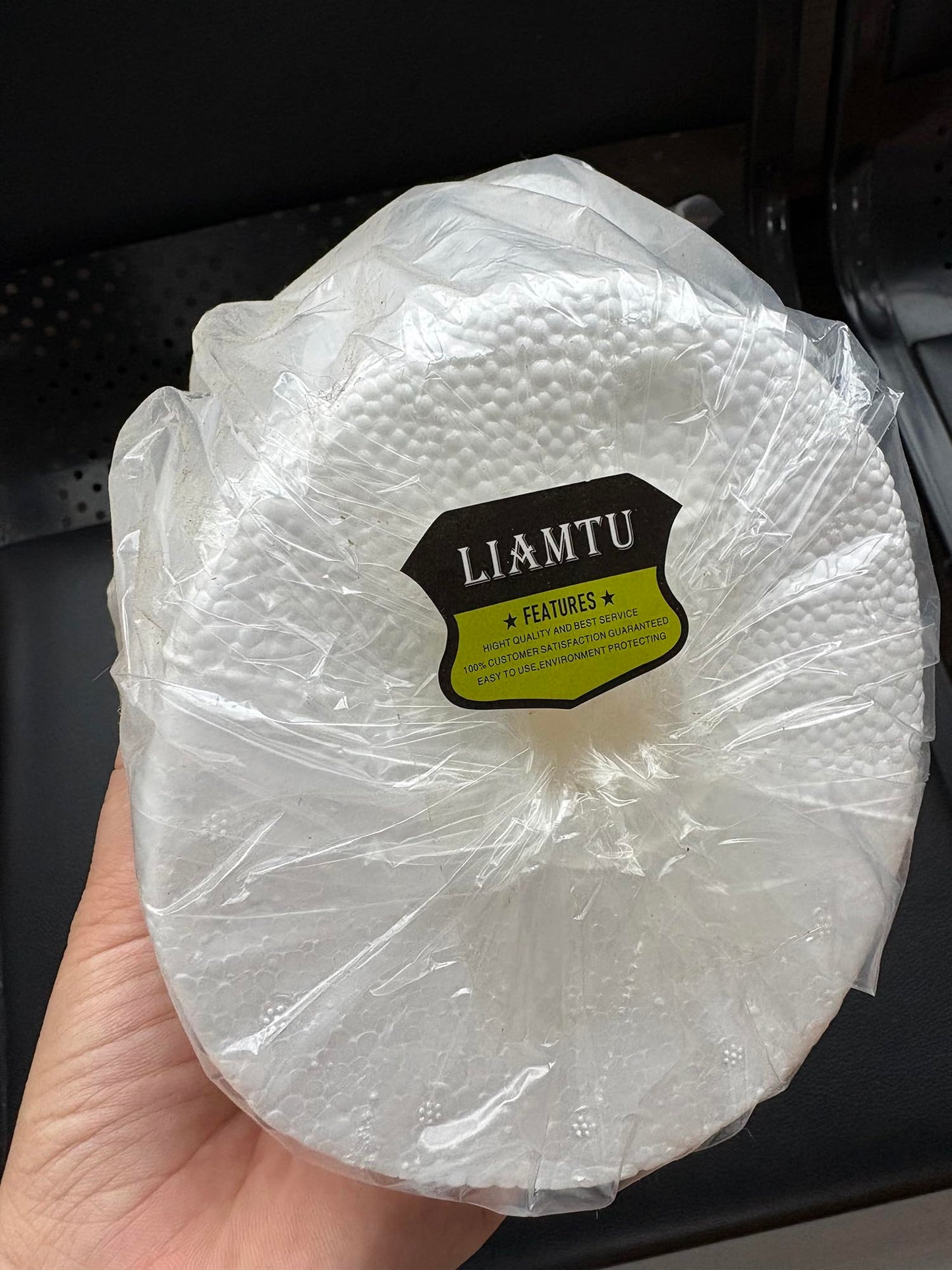 LIAMTU white styrofoam male head for sunglasses and eyewear exhibition