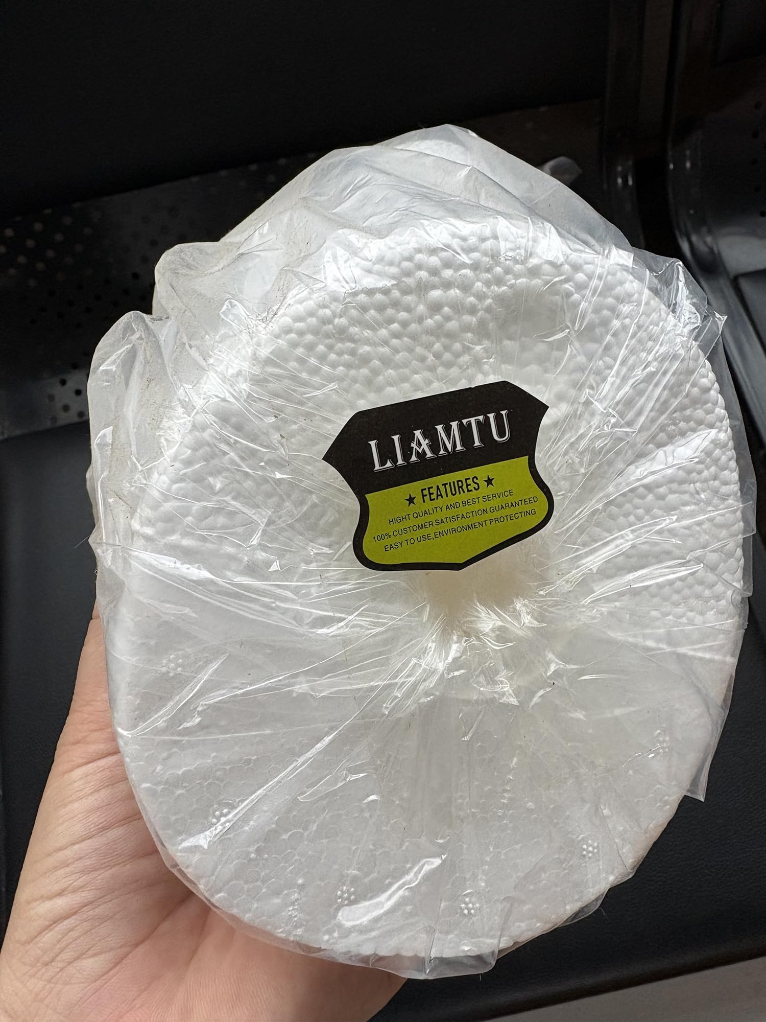 LIAMTU white styrofoam male head for sunglasses and eyewear exhibition