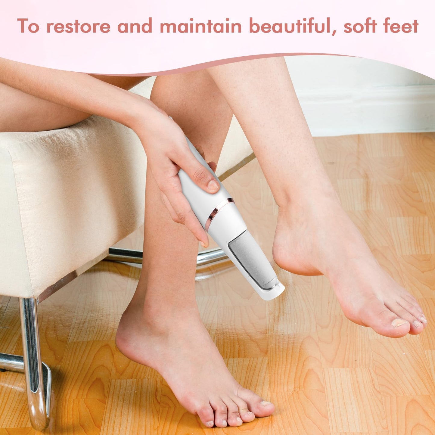 Liyujsdz professional pedicure tool with two grinding heads