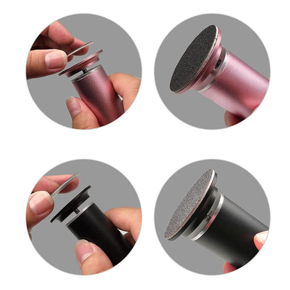 60 pieces of fine 180 grit sandpaper discs for foot file