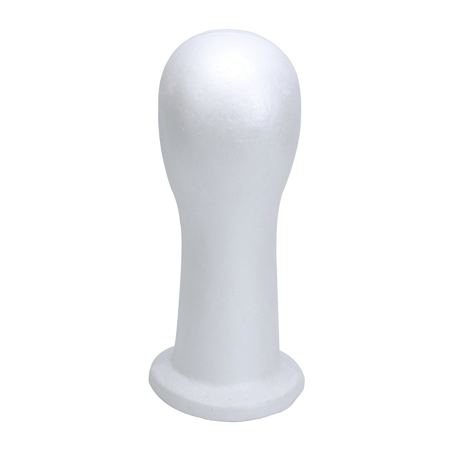 BHD BEAUTY polystyrene foam head stand showcasing a professional display setup