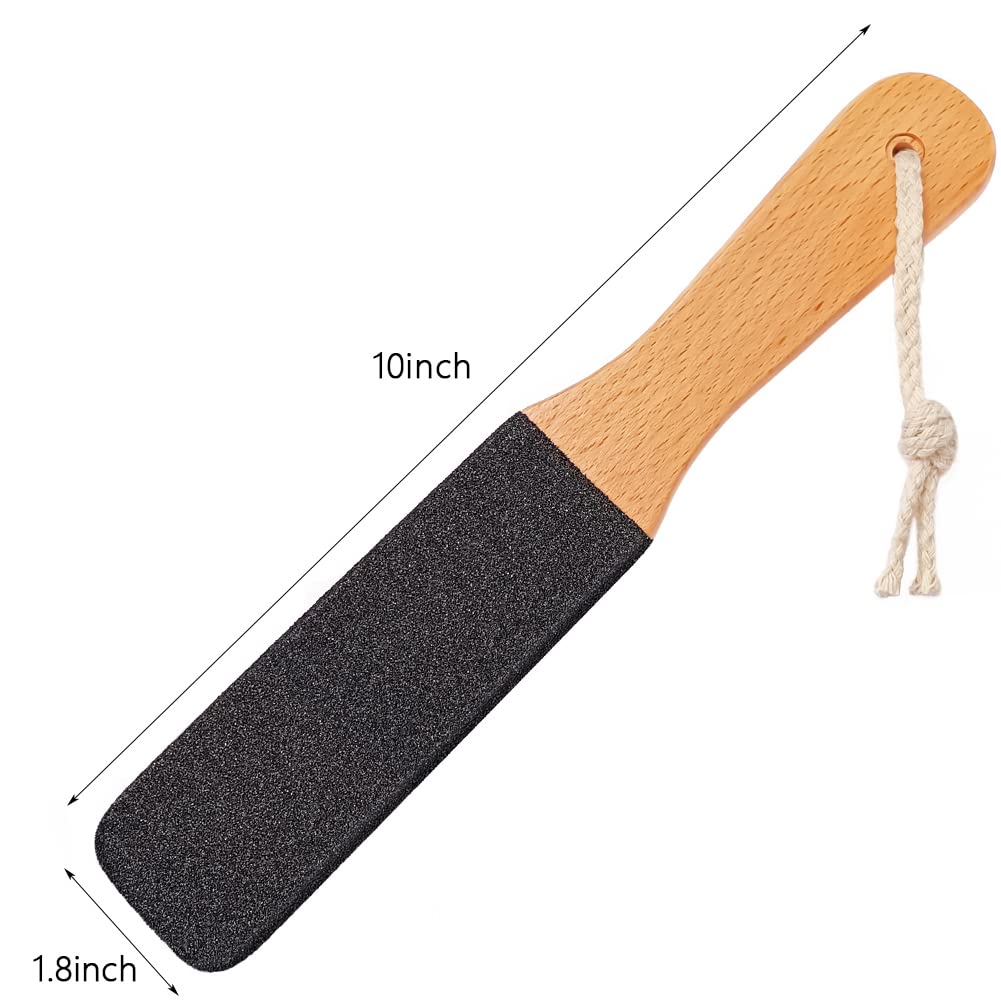 Topmeet black silicon carbide foot rasp pedicure tool