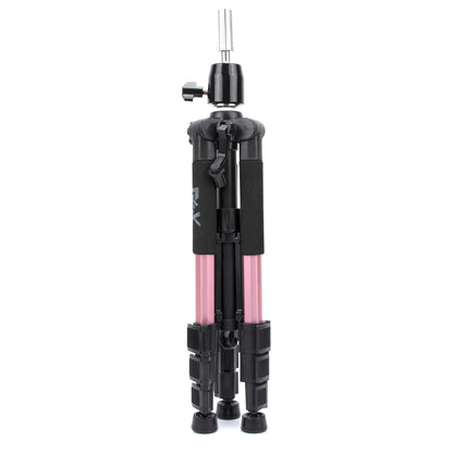 GEX professional hairdressing tripod fully extended to maximum height in a studio setting