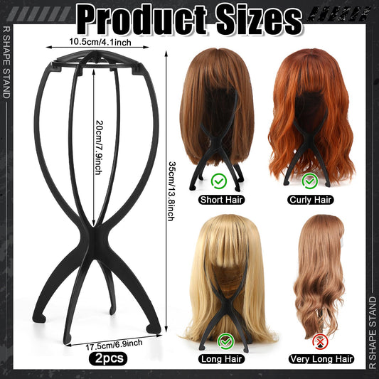 ProSuites foldable wig holder for travel