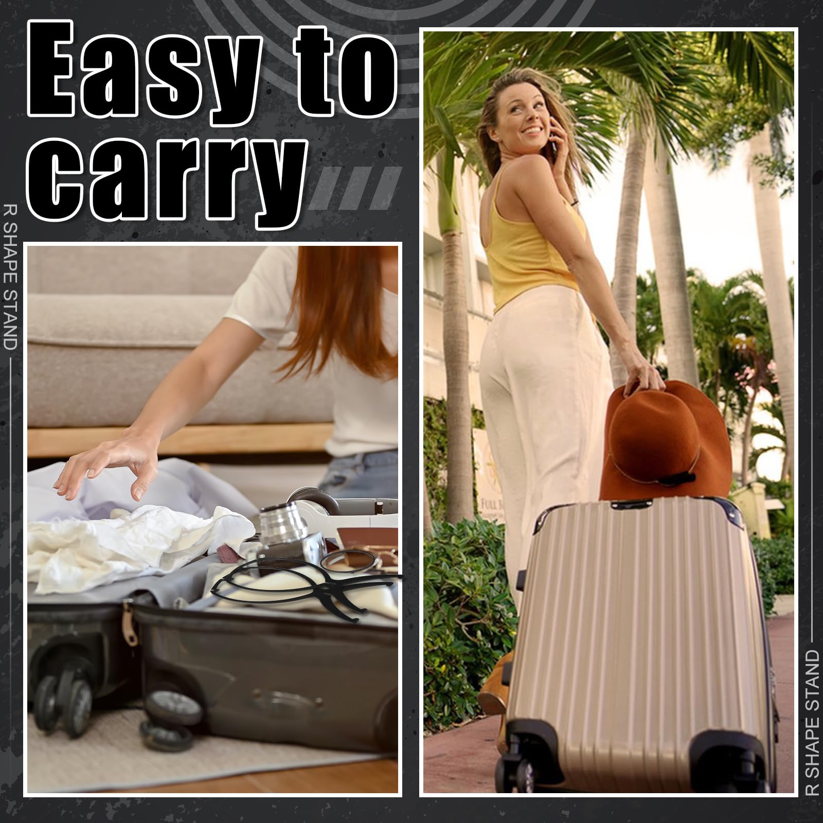 ProSuites travel wig stand compact storage