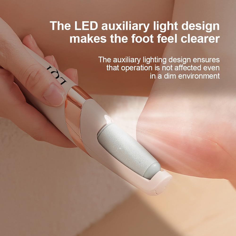 LQT pedicure tool showing dual speed control settings