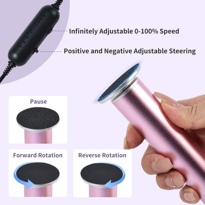 Complete set of FancyJun electric pedicure tool with accessories