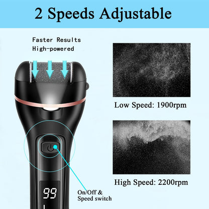 Close up of Civypro callus remover grinding head