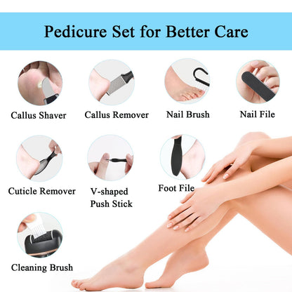Complete Civypro 13 piece foot care kit packaging