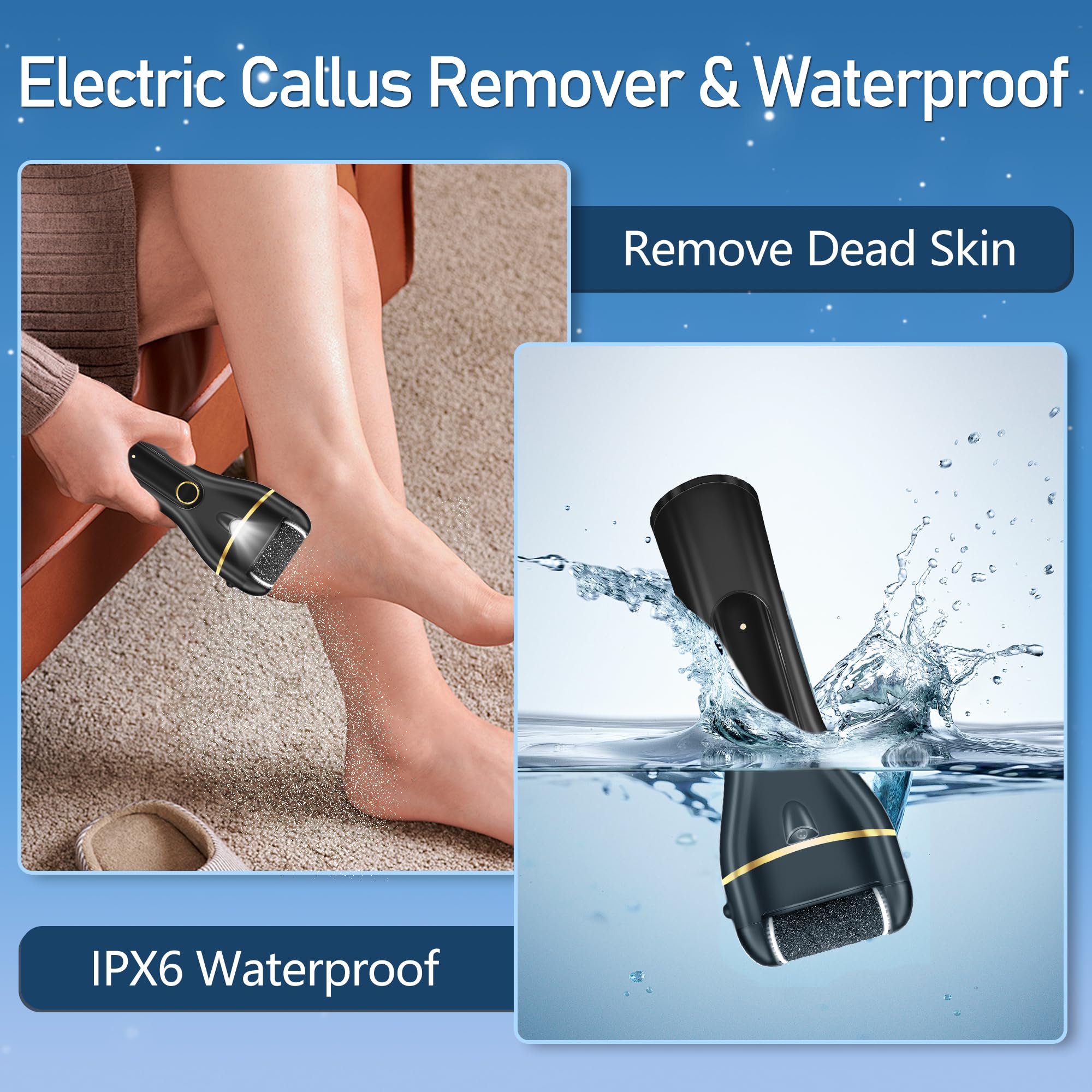 Jamestry 17-in-1 rechargeable pedicure kit accessories displayed