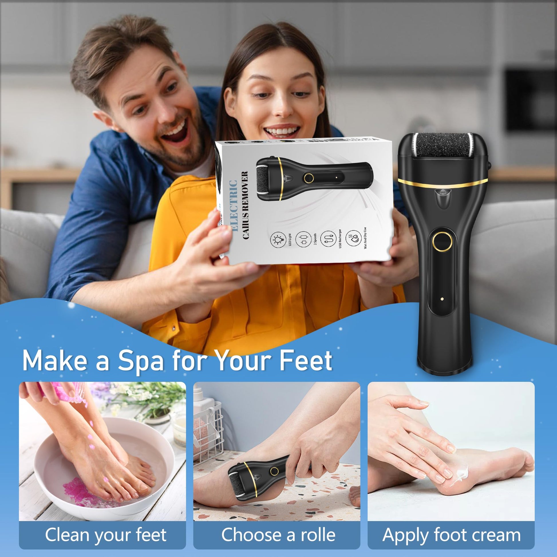 Full Jamestry pedicure kit contents including manual tools