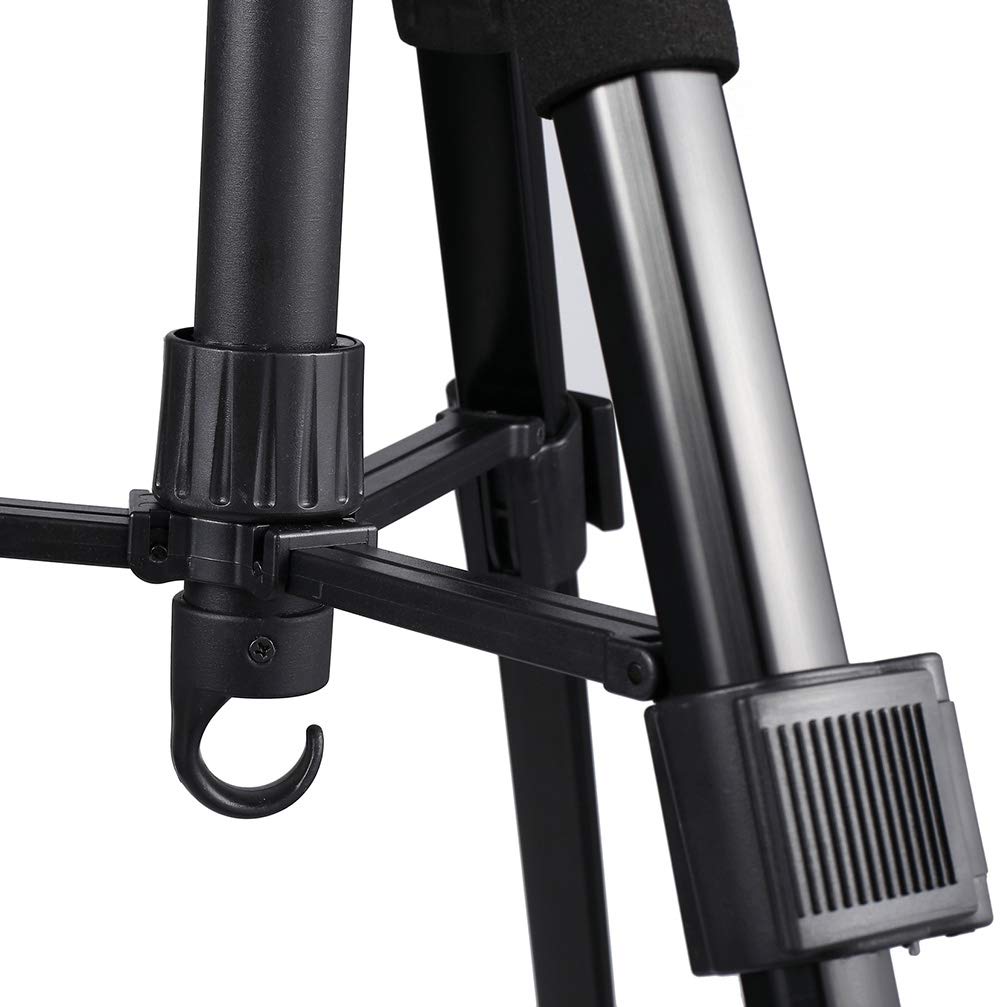 Professional hairdressing training tripod stand with upgraded solid metal top fixing mount