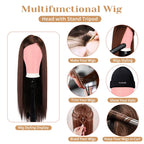 Complete set of T pins C pins wig caps and teasing comb accessories