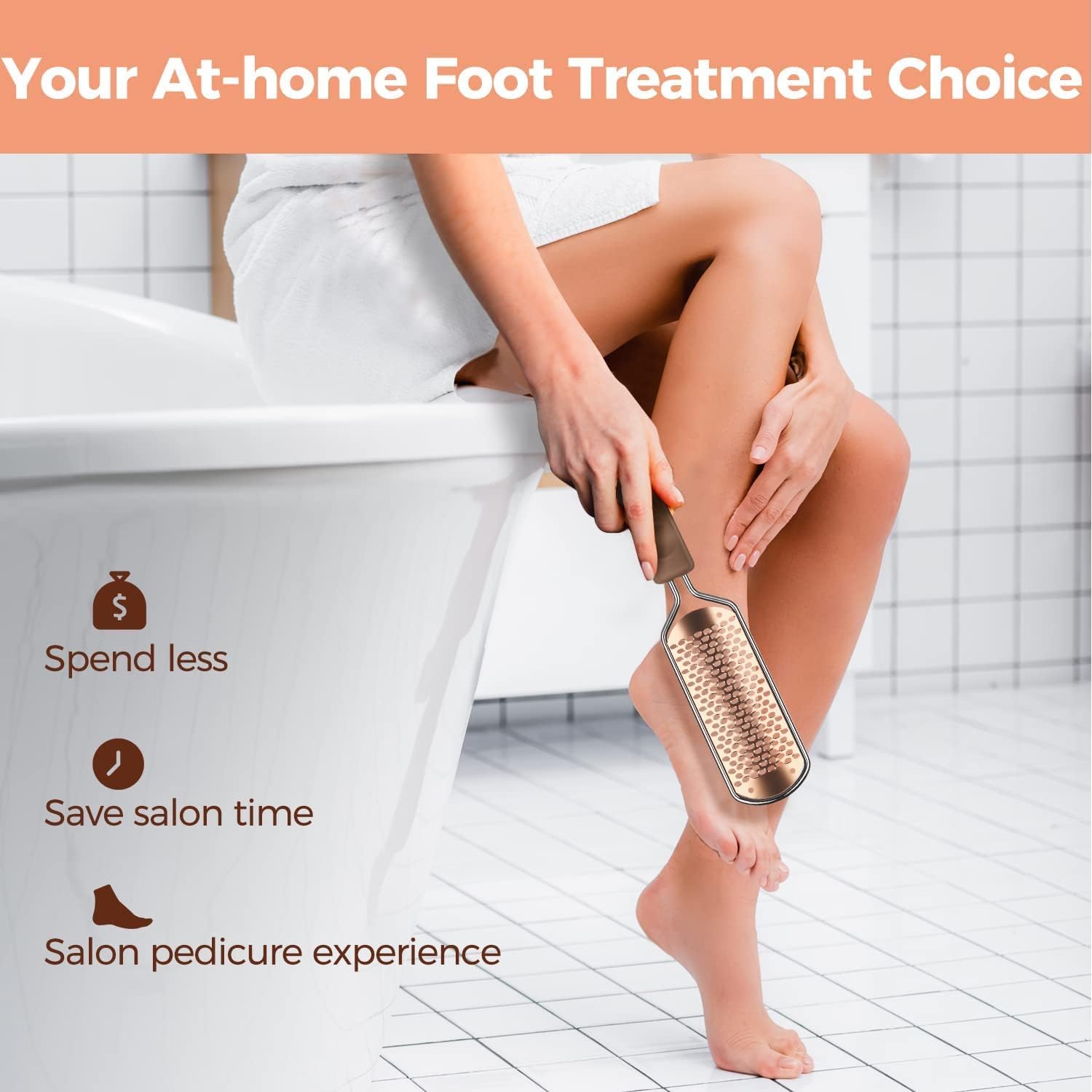 Easkep foot file for removing dry and cracked skin