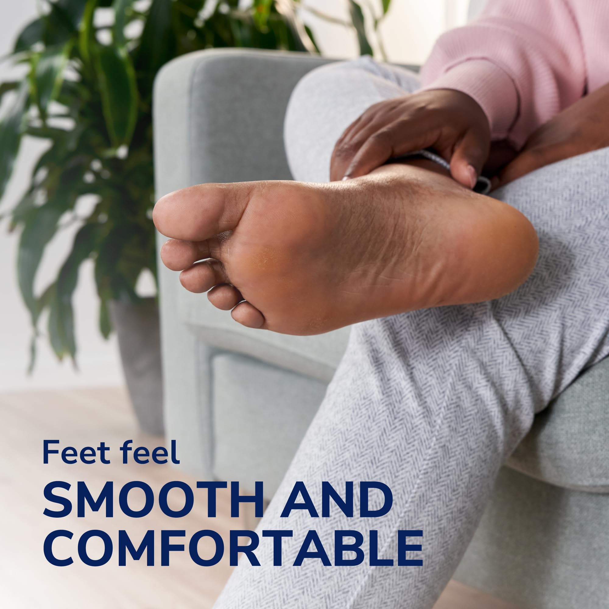 Close up of Dr. Scholl's 360 degree rotating roller head
