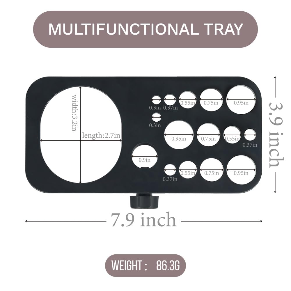 Black metal mannequin tripod stand showing height adjustment knobs and locks