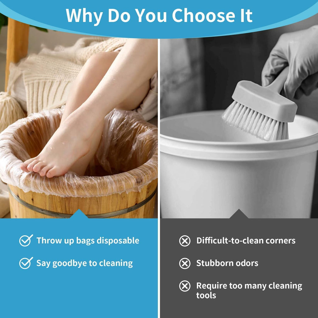Raqeho footbath protective covers displayed for home spa
