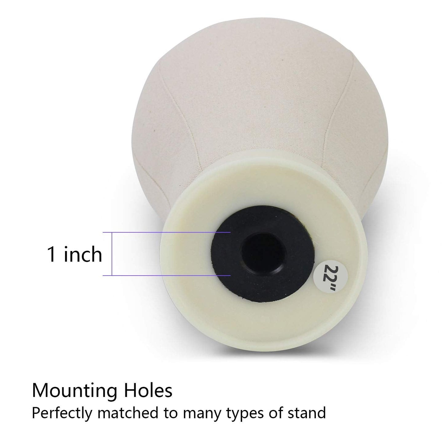 Eerya wig making kit with included table mount clamp stand and styling clips