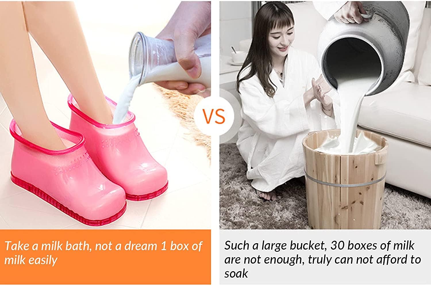 Wmhylyh feet soaking tub with massage acupoints