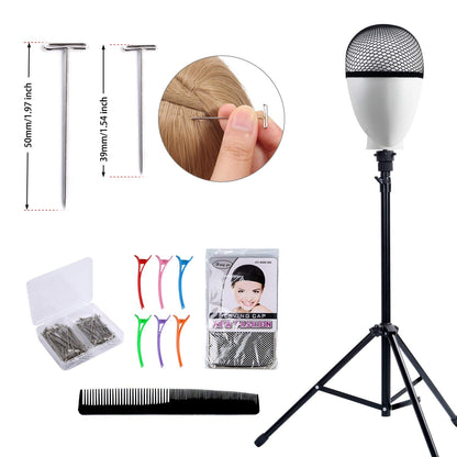 Klvied professional wig making kit including sixty pieces of premium T pins