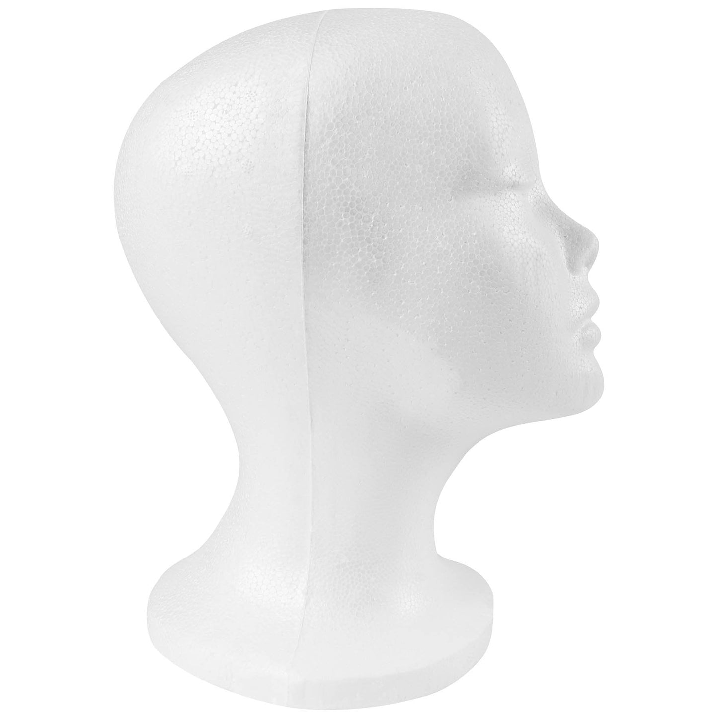 Shany Styrofoam model head being used for hat display