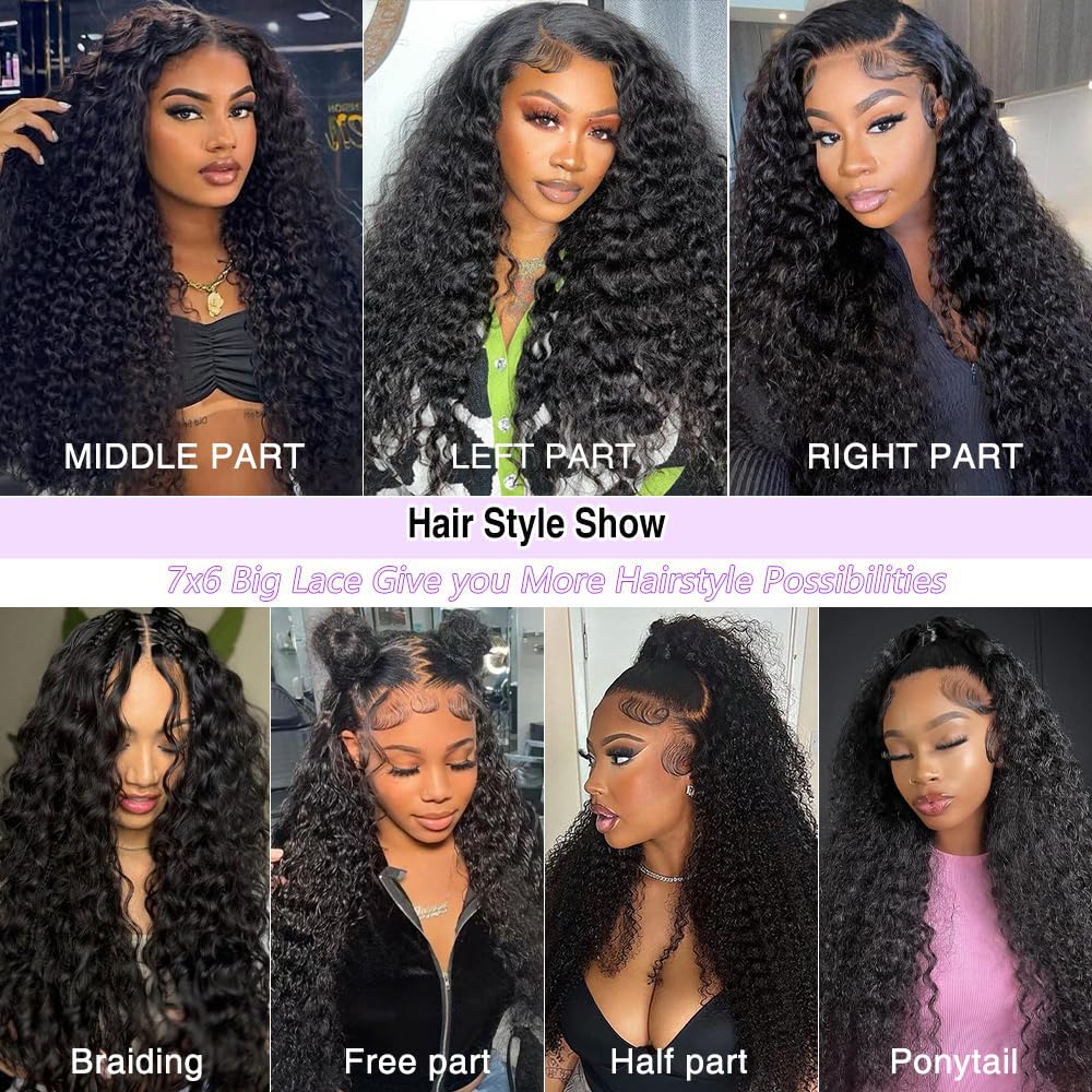 Tahikie premium imported curly wig securely fitted on a mannequin head.