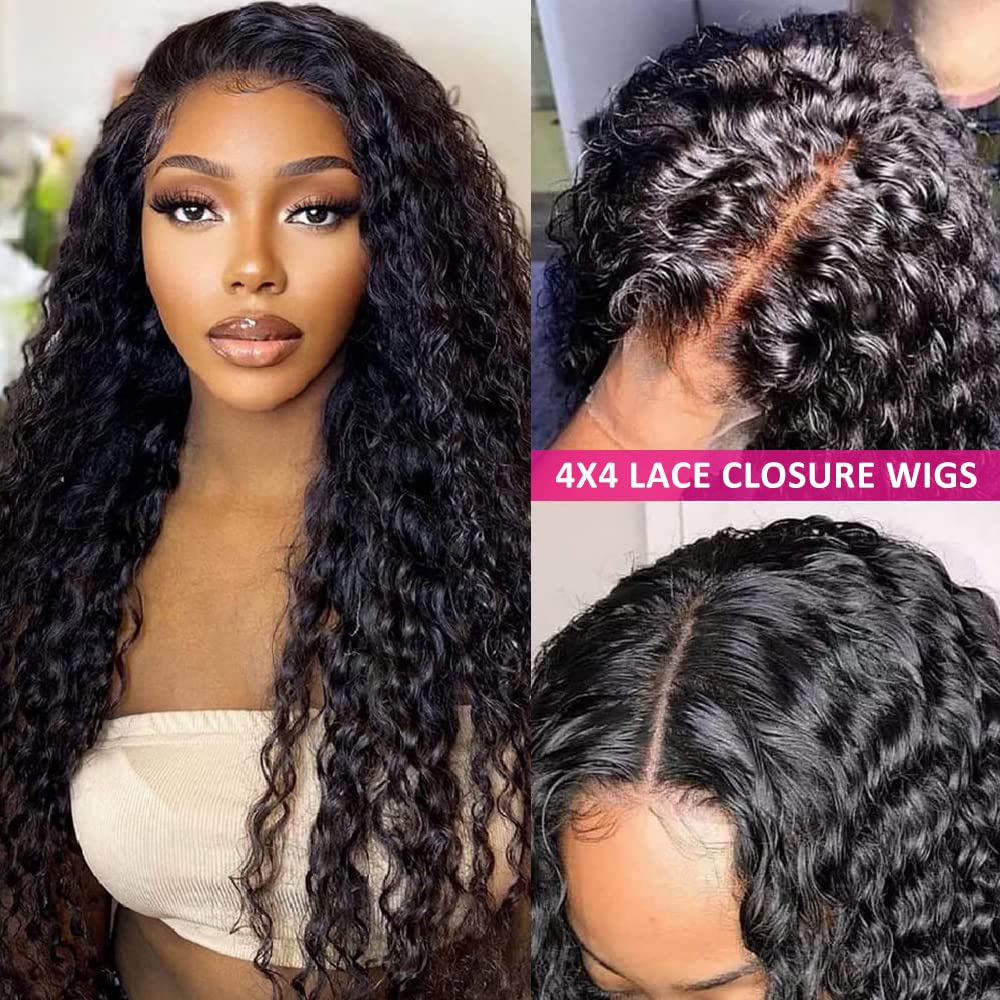 FIRIEYA premium human hair wig packaging and contents unboxed for retail presentation