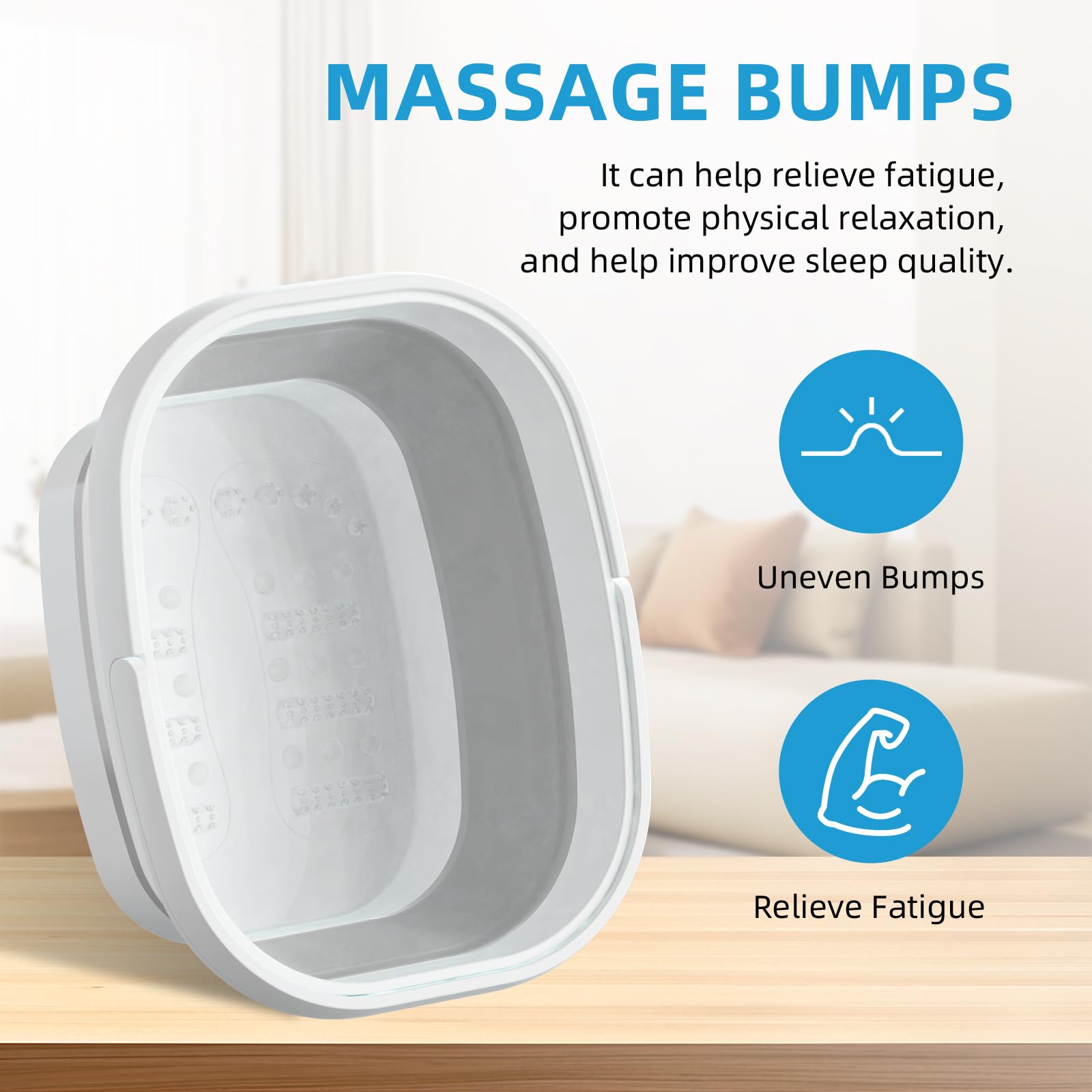 ZhanHao foot spa setup with disposable liner