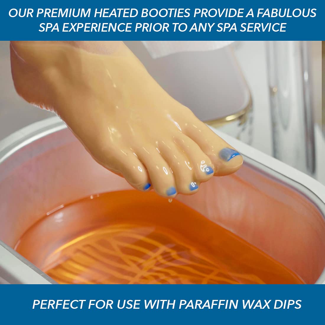 ForPro spa booties used for deep moisturizing pedicure