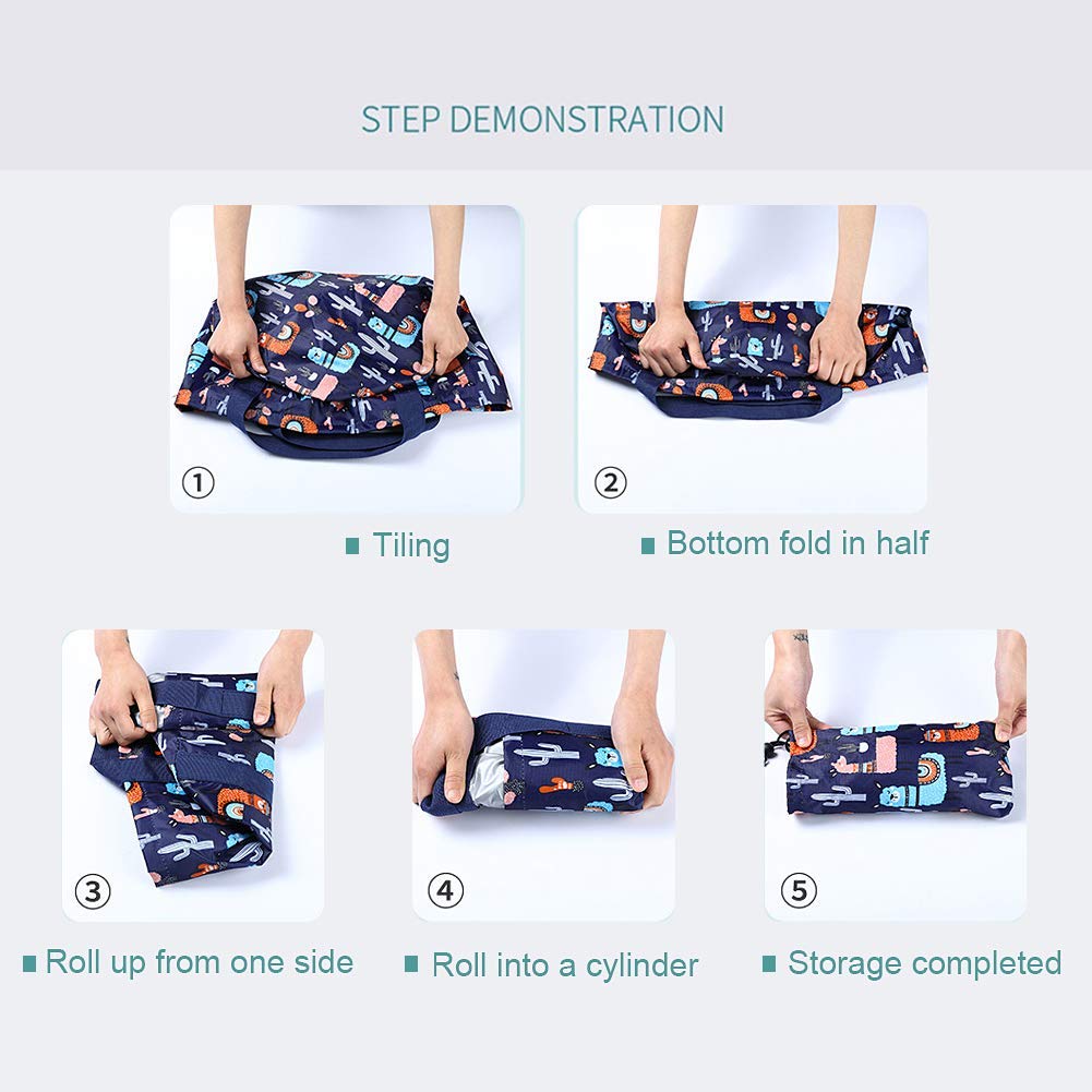Portable foot tub folded compactly for luggage storage