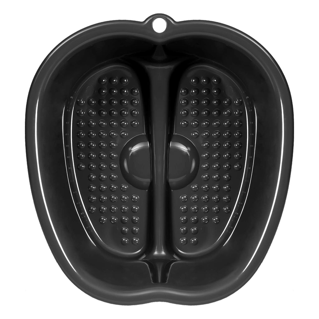 Foot Cure large foot soaking bath basin gray color angled display