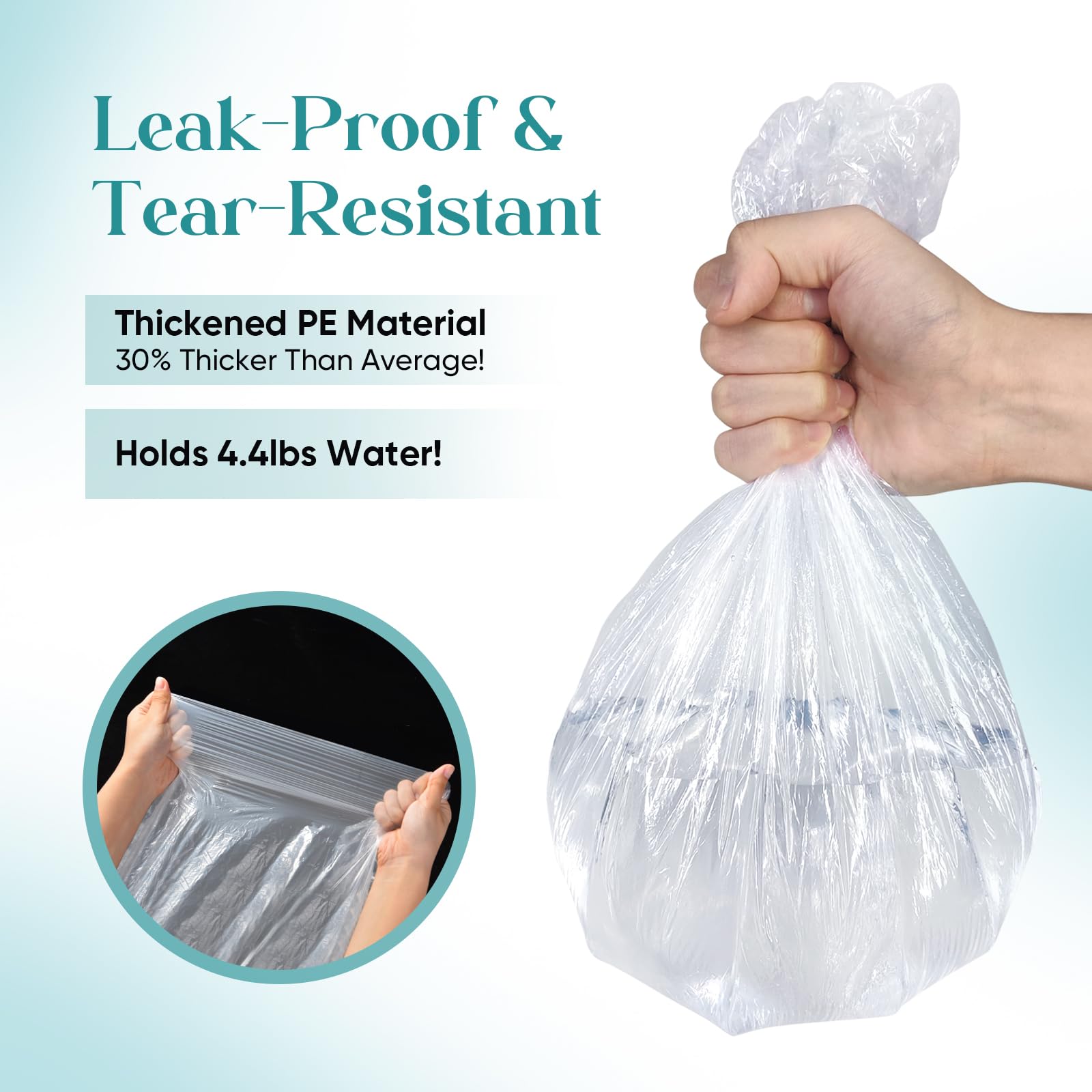 Charmyth hygienic foot bath liners for salon use