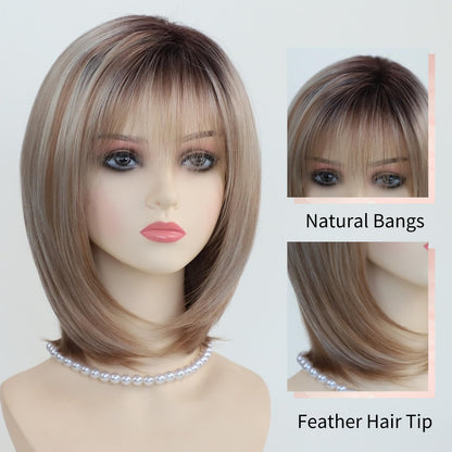 Interior view of the breathable average size wig cap showing the adjustable fit straps.