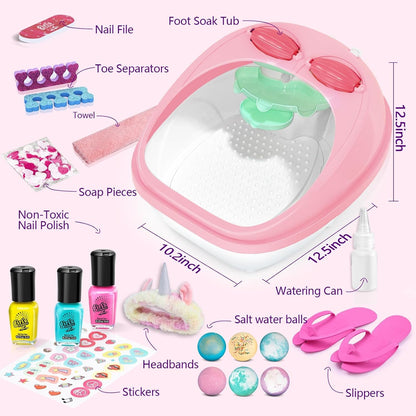 Yoloflix kids spa day toy set in retail packaging