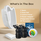 Complete packaging kit for home spa relaxation