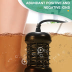 Veicomtech foot bath detox system components including array and power button