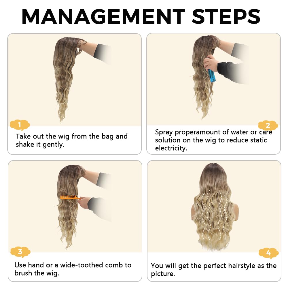 Premium 26 inch heat resistant synthetic fiber wig for festival use.