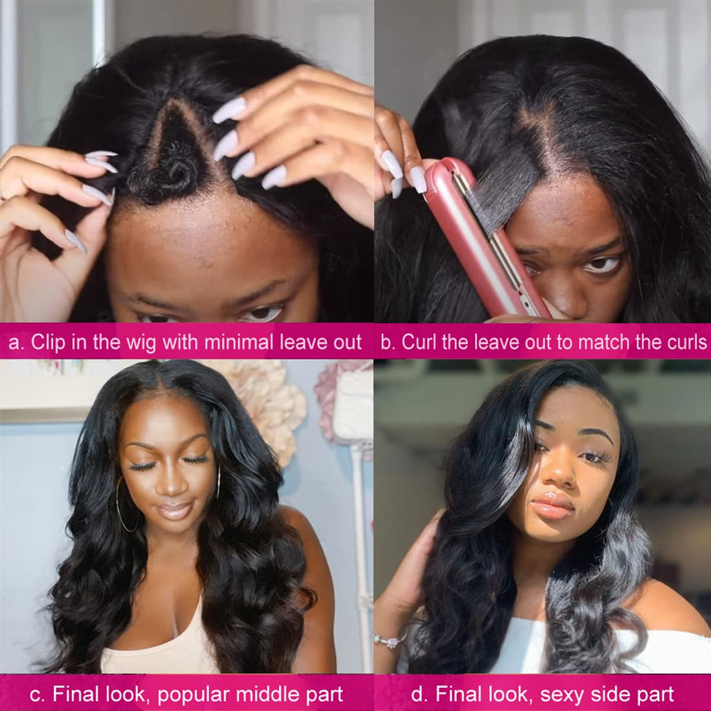 Secure clip in hair volume solution for Indian hair