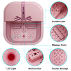 Viviya heated foot spa basin collapsed for storage