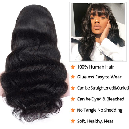 Lativ 20 inch glueless machine made wig highlighting the 150 percent density volume