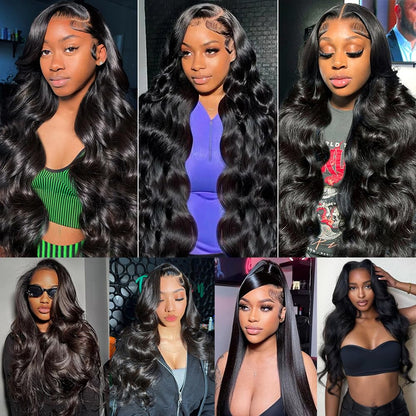 Fongly imported premium wig packaging showcasing proper storage and care instructions