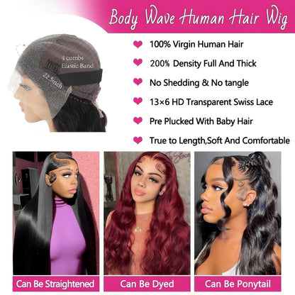 Oveflect pre plucked glueless virgin human hair wig parting versatility
