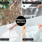 Chinco large clear foot bath liners spread out