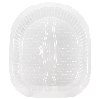 Disposable 50 percent thicker pedicure tub liners in plastic packaging
