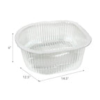 ForPro salon pedicure tub liners textured base detail