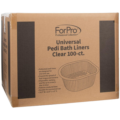 ForPro Professional Collection branding on pedicure liner packaging