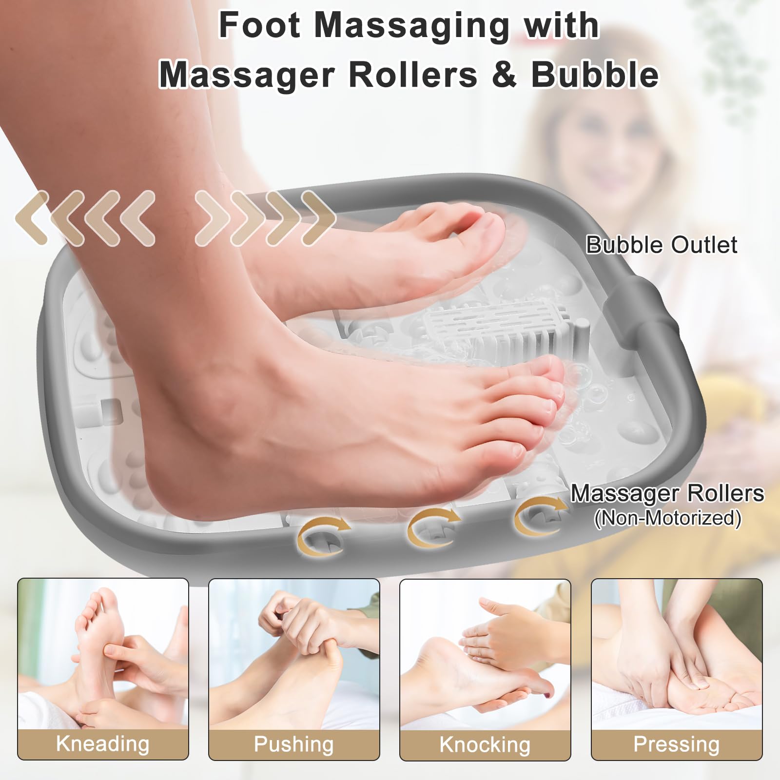 Unifull foot spa remote control and digital display interface